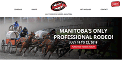 Desktop Screenshot of manitobastampede.ca